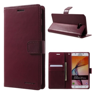 Samsung Galaxy A3(2016) Bluemoon Wallet Case Wine